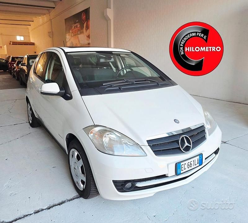 Usata Mercedes A150 Premium 95 CV (69 kW) 2009 Bianco Berlina