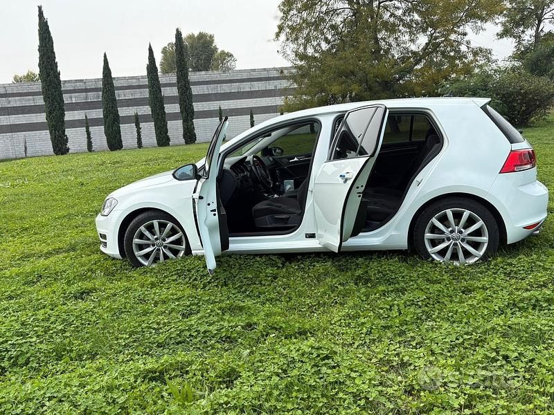Usata VW Golf VII Highline 150 CV (110 kW) 2014 Bianco Berlina