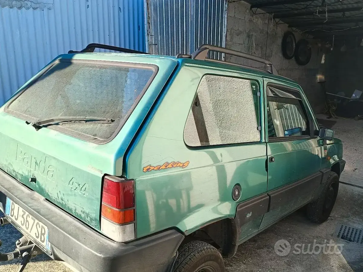 Usata Fiat Panda 4x4 54 CV (39 kW) 2000 Verde Utilitaria