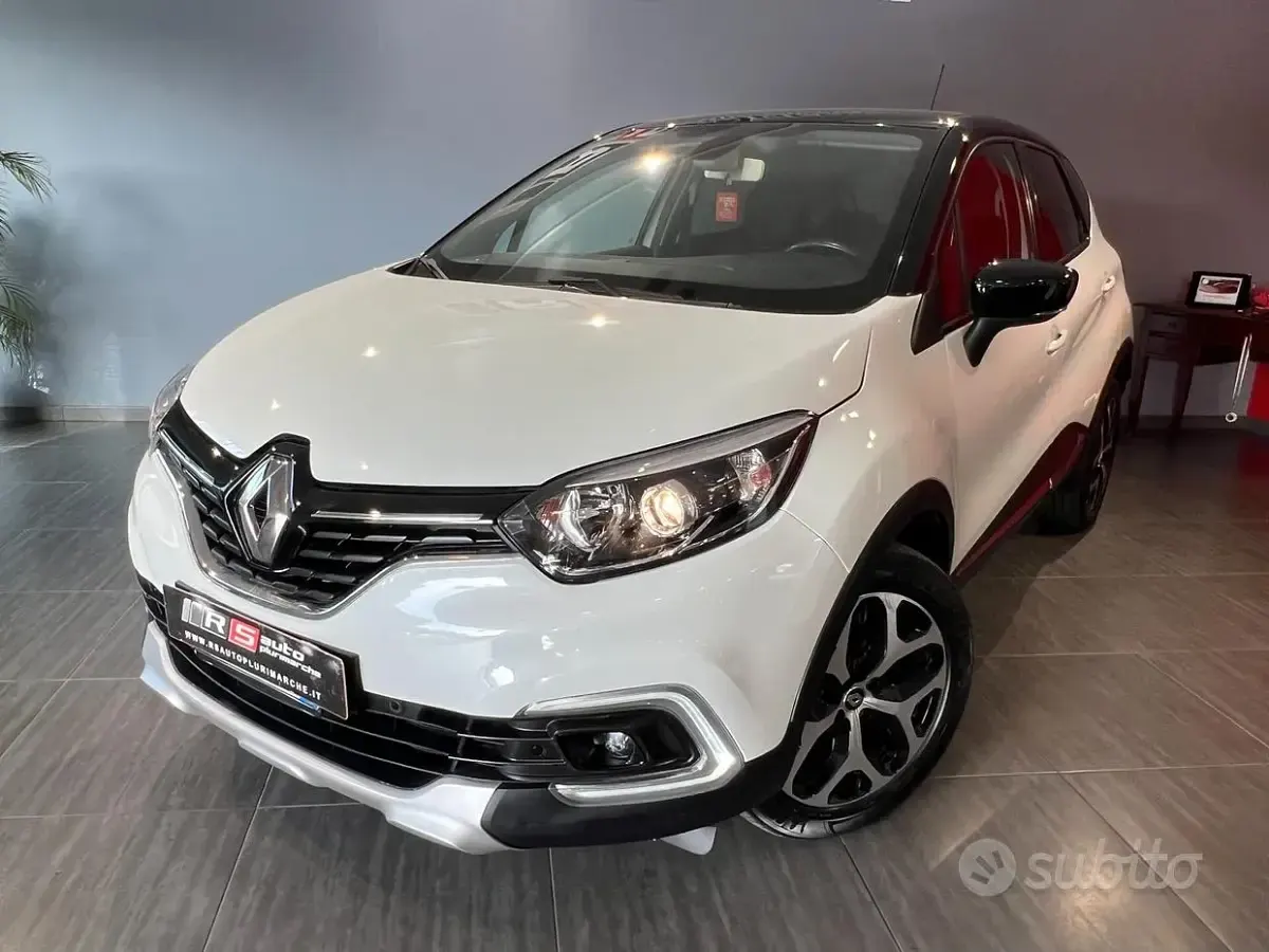 Usata Renault Captur Intens 90 CV (66 kW) 2017 Bianco SUV