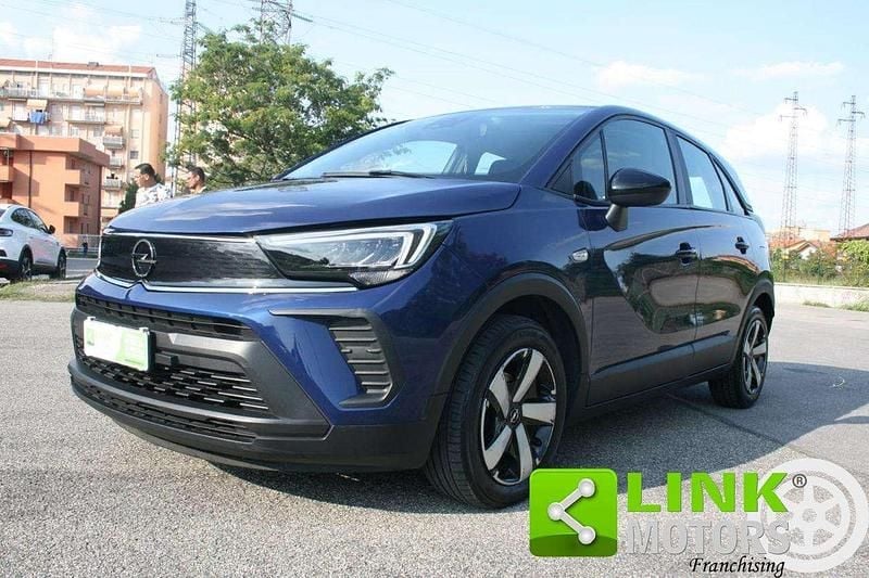 Blu/azzurro(met.) Usata 2022 Opel Crossland Design & Tech SUV | 12.400 € (Buon prezzo) - Immagine 1/4