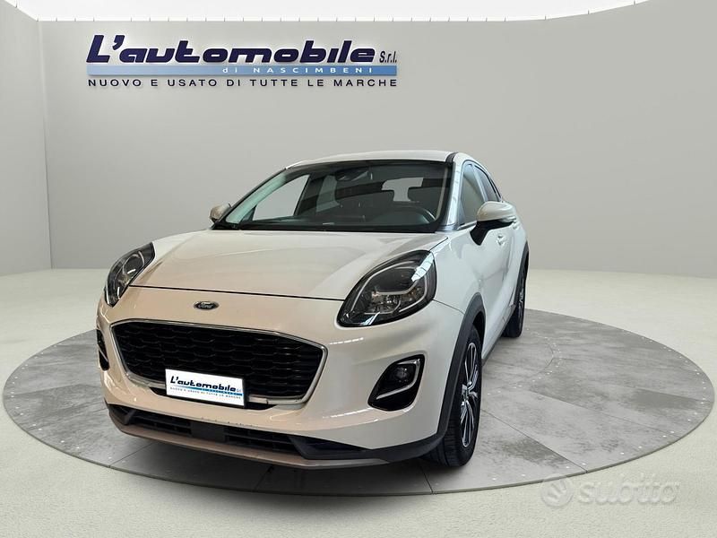 Usata Ford Puma Titanium S 125 CV (91 kW) 2020 Bianco SUV
