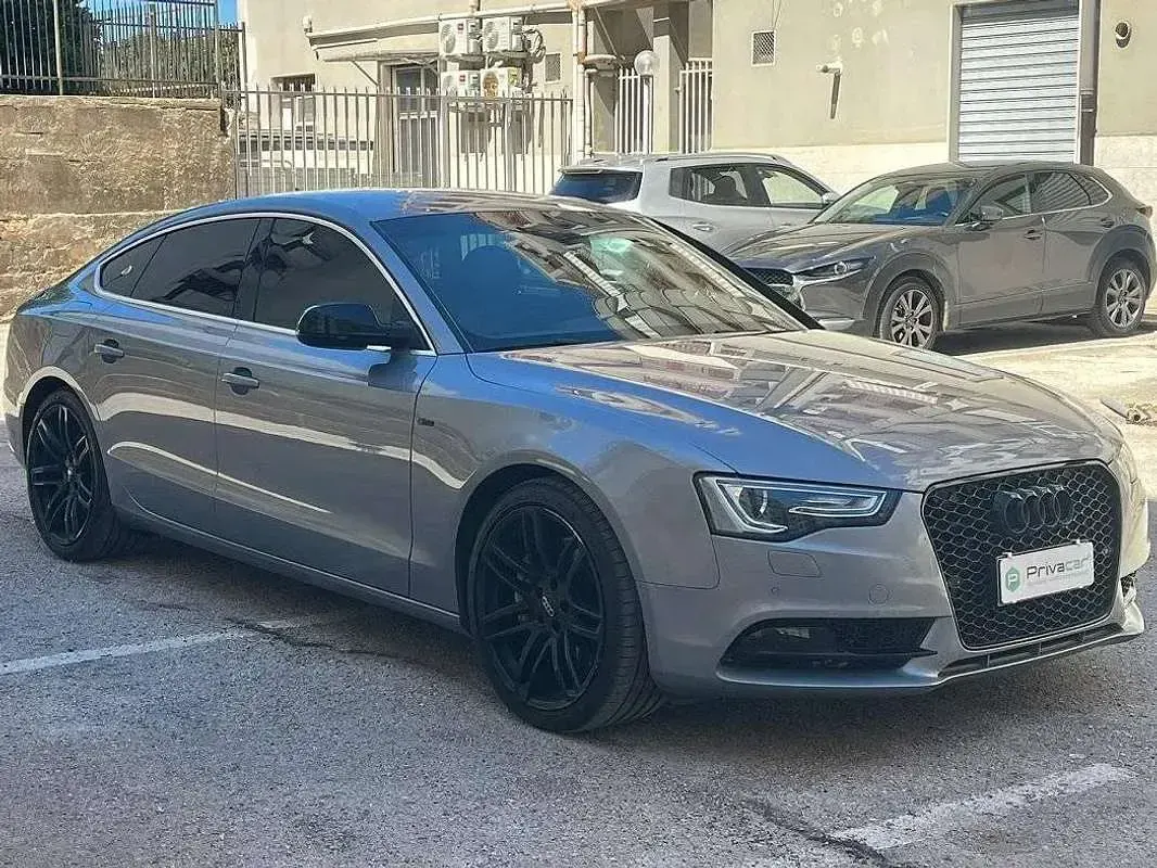 Usata Audi A5 Sportback Ambiente 190 CV (139 kW) 2015 Argento Utilitaria