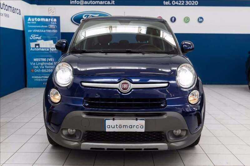 Usata Fiat 500L Trekking 95 CV (69 kW) 2016 Blu metallizzato Monovolume