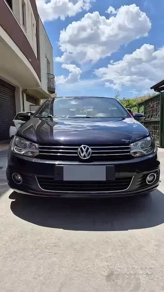 Usata VW Eos 140 CV (102 kW) 2011 Nero Cabrio