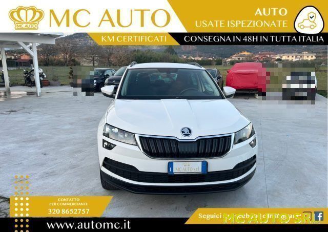 Usata Skoda Karoq Style 116 CV (85 kW) 2018 Bianco SUV
