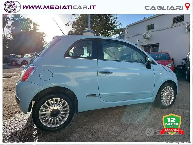 Usata Fiat 500 Lounge 85 CV (62 kW) 2011 Berlina