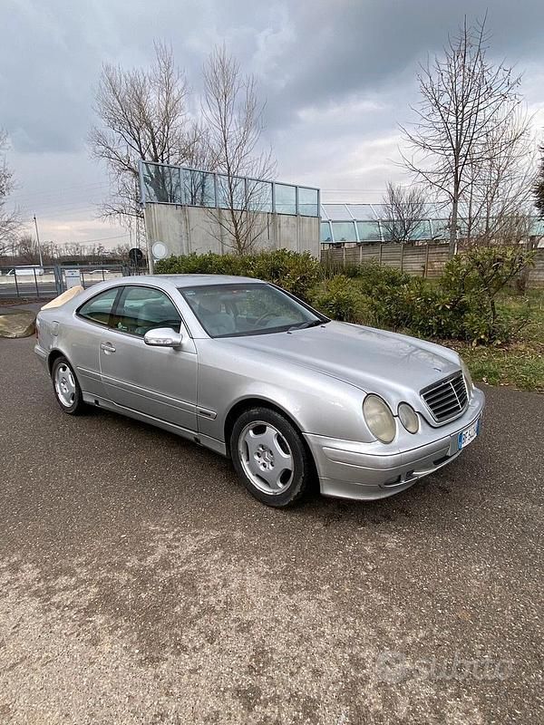 Usata Mercedes CLK200 Elegance 191 CV (140 kW) 1999 Grigio Coupé