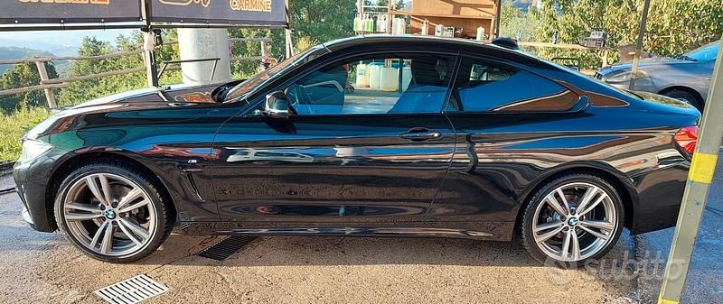 Usata BMW 420 Efficient Dynamics 184 CV (135 kW) 2014 Nero Coupé