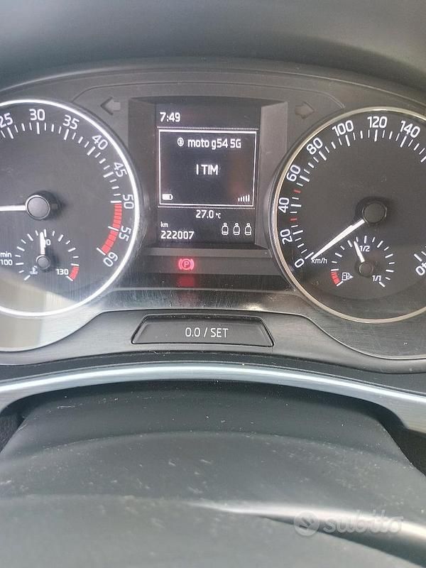 Usata Skoda Fabia 75 CV (55 kW) 2016 Grigio Utilitaria