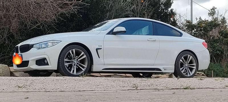 Usata BMW 420 M Sport 184 CV (135 kW) 2013 Bianco Coupé