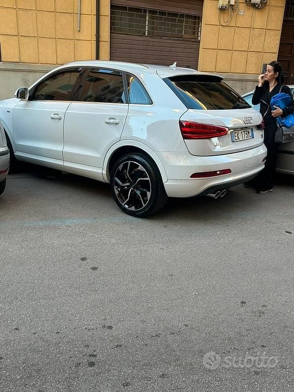 Usata Audi Q3 S-Line 177 CV (130 kW) 2011 Bianco SUV