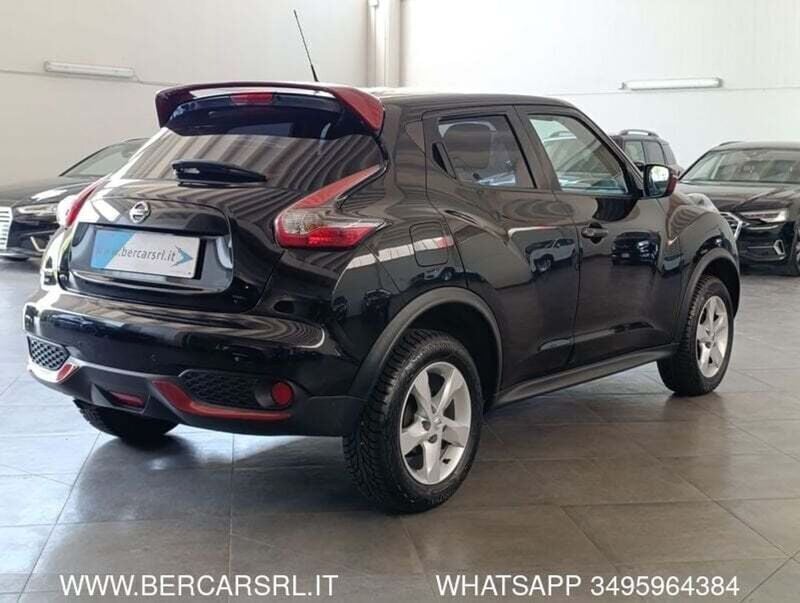 Usata Nissan Juke Visia 94 CV (69 kW) 2016 Nero SUV