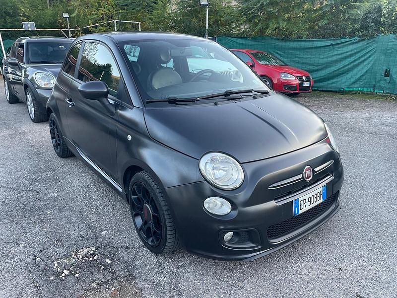Usata Fiat 500S S 95 CV (69 kW) 2013 Nero Berlina
