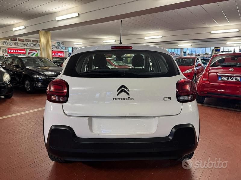Usata Citroën C3 Feel 83 CV (61 kW) 2018 Bianco Furgone