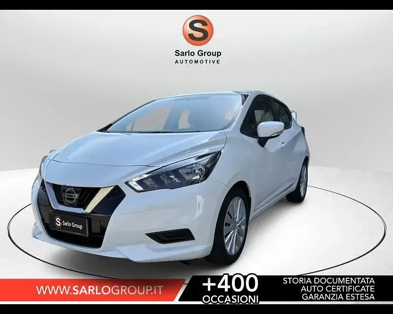 Usata Nissan Micra Acenta 92 CV (67 kW) 2022 Bianco Utilitaria