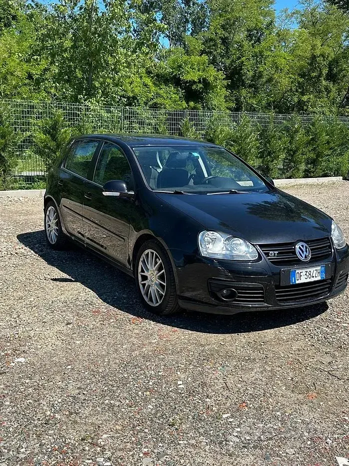 Begagnad VW Golf V GT 170 HK (125 kW) 2007 Svart Sedan