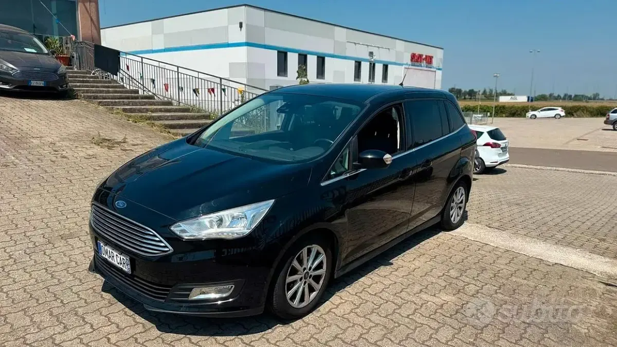 Usata Ford C-MAX 125 CV (91 kW) 2016 Nero Monovolume