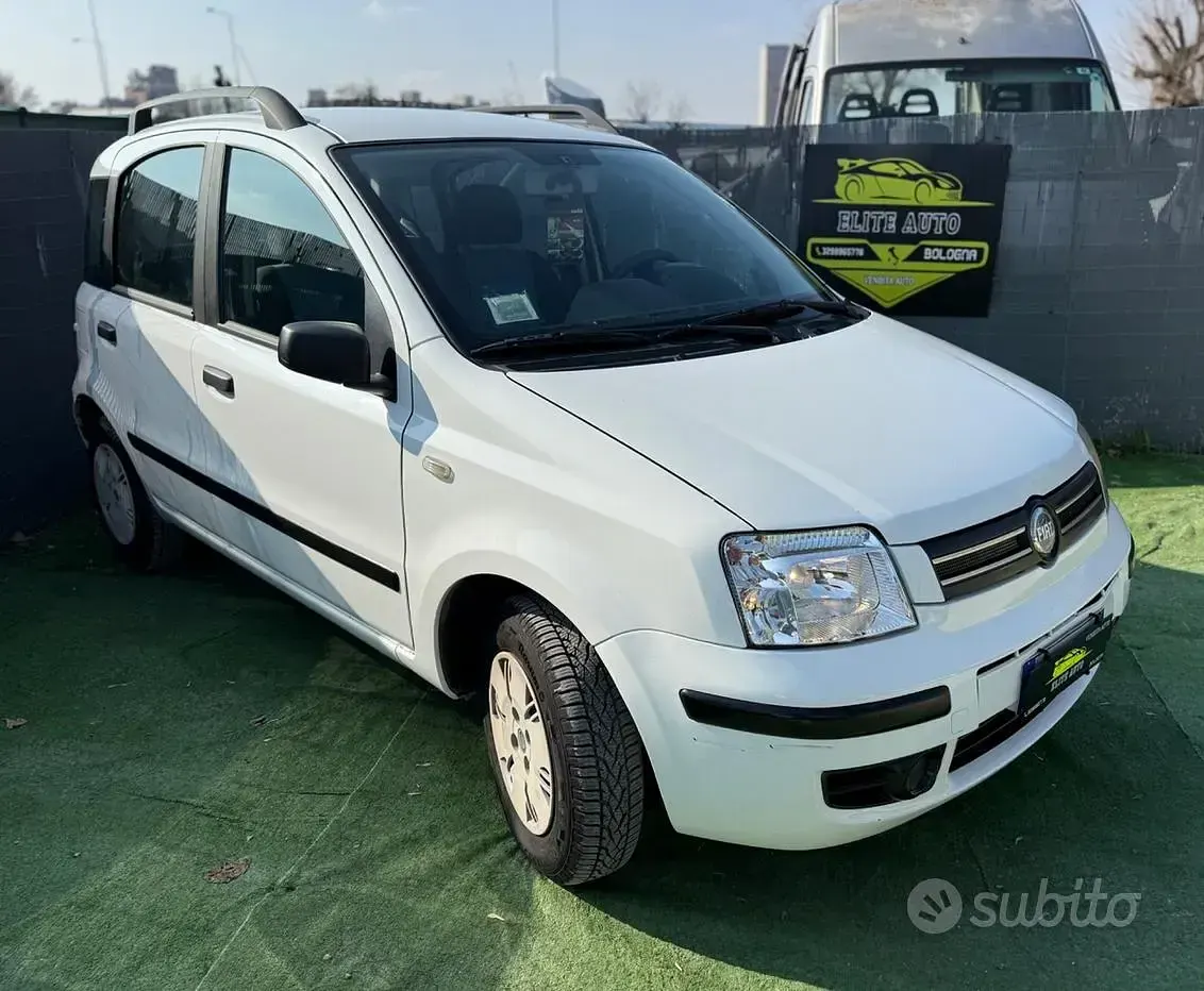 Usata Fiat Panda 60 CV (44 kW) 2008 Bianco Utilitaria
