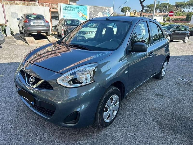 Usata Nissan Micra Visia 80 CV (58 kW) 2015 Grigio Utilitaria
