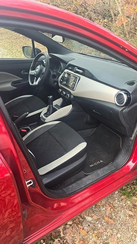 Usata Nissan Micra 90 CV (66 kW) 2020 Rosso Berlina
