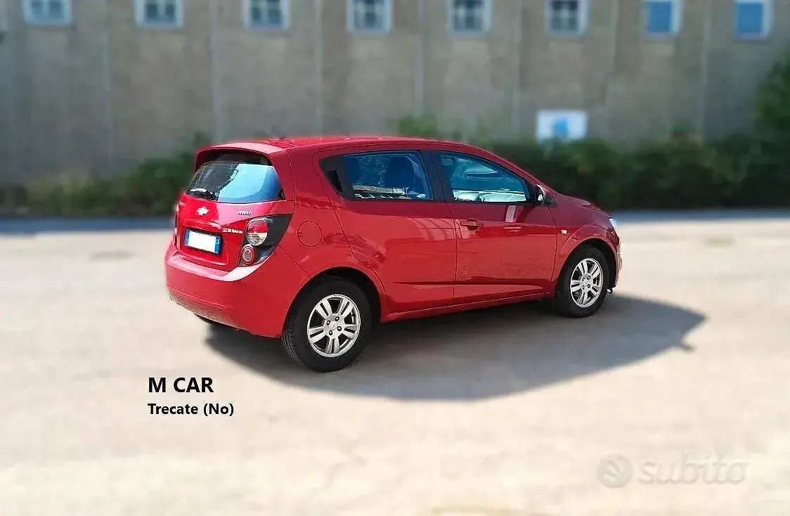 Usata Chevrolet Aveo LTZ 86 CV (63 kW) 2012 Rosso Berlina