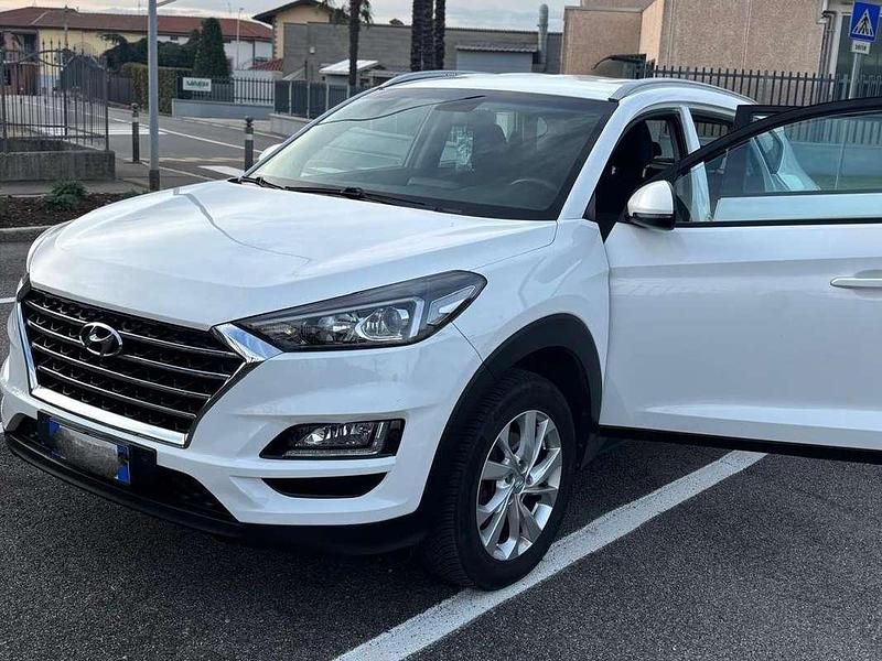 Usata Hyundai Tucson 132 CV (97 kW) 2019 Bianco SUV