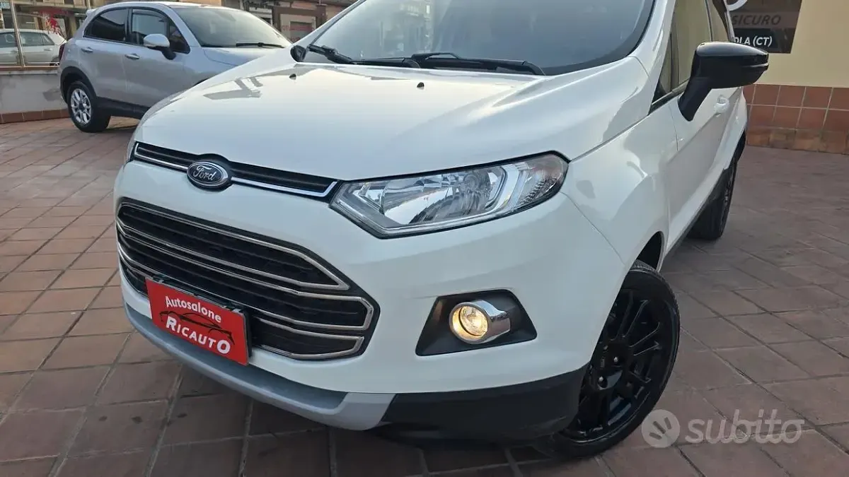 Usata Ford Ecosport Titanium 95 CV (69 kW) 2017 Bianco SUV
