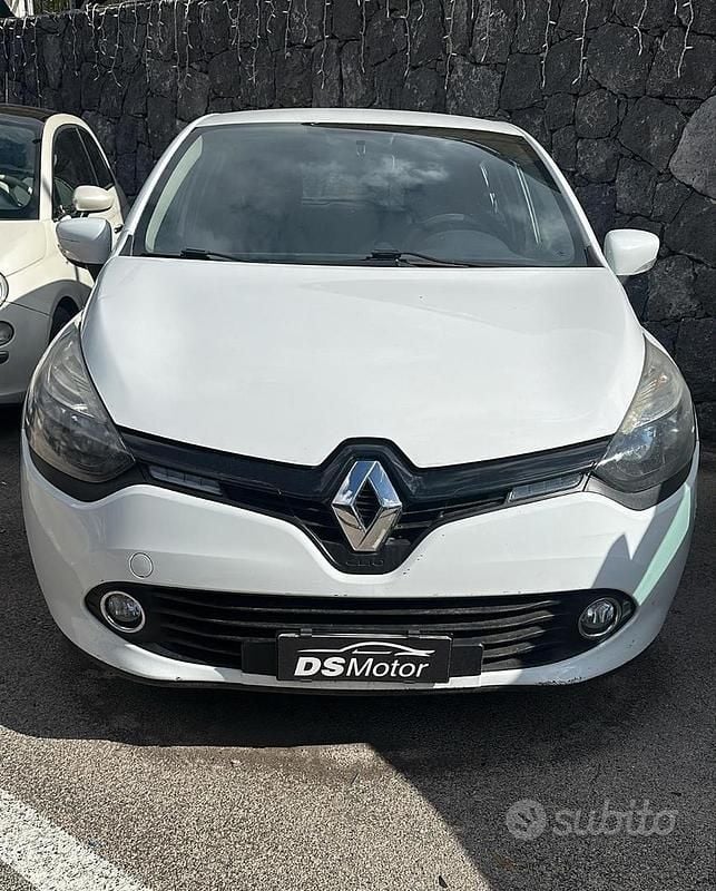 Usata Renault Clio IV 58 CV (42 kW) 2015 Bianco Berlina