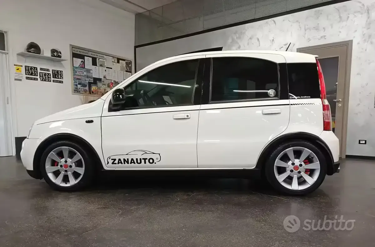 Usata Fiat Panda 101 CV (74 kW) 2008 Bianco Utilitaria