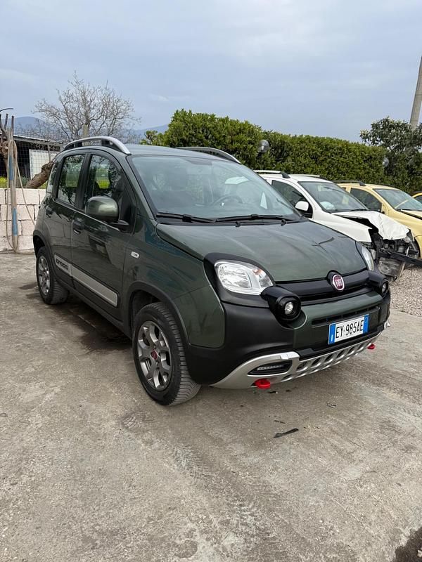 Usata Fiat Panda Cross Cross 74 CV (54 kW) 2015 Verde Utilitaria