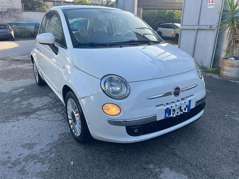 Usata Fiat 500 95 CV (69 kW) 2010 Bianco Utilitaria