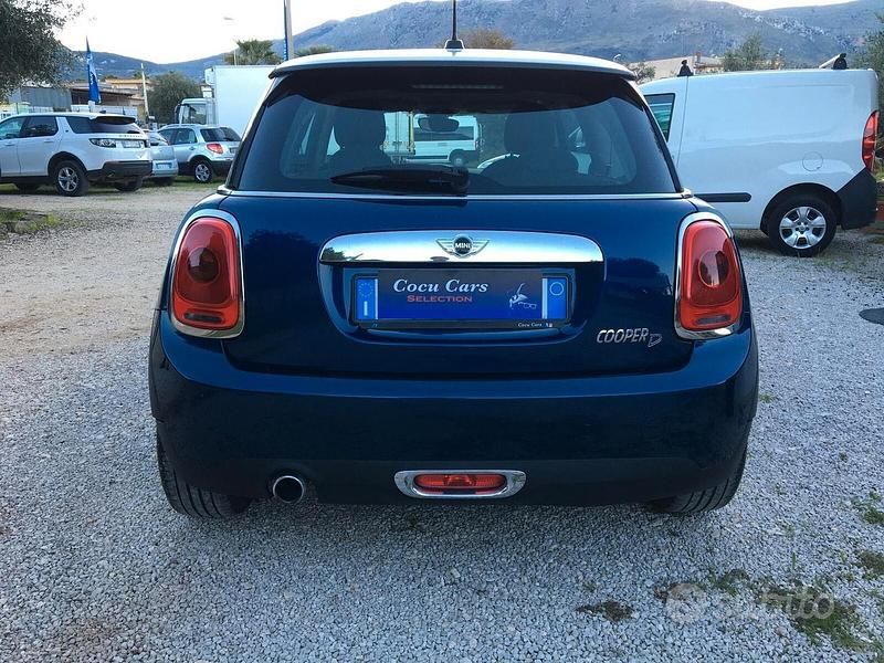 Usata Mini One D Business 115 CV (84 kW) 2014 Blu Utilitaria