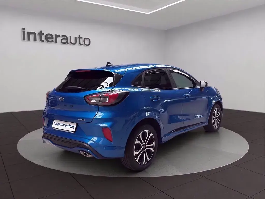 Usata Ford Puma ST-Line 125 CV (91 kW) 2022 Blu metallizzato SUV