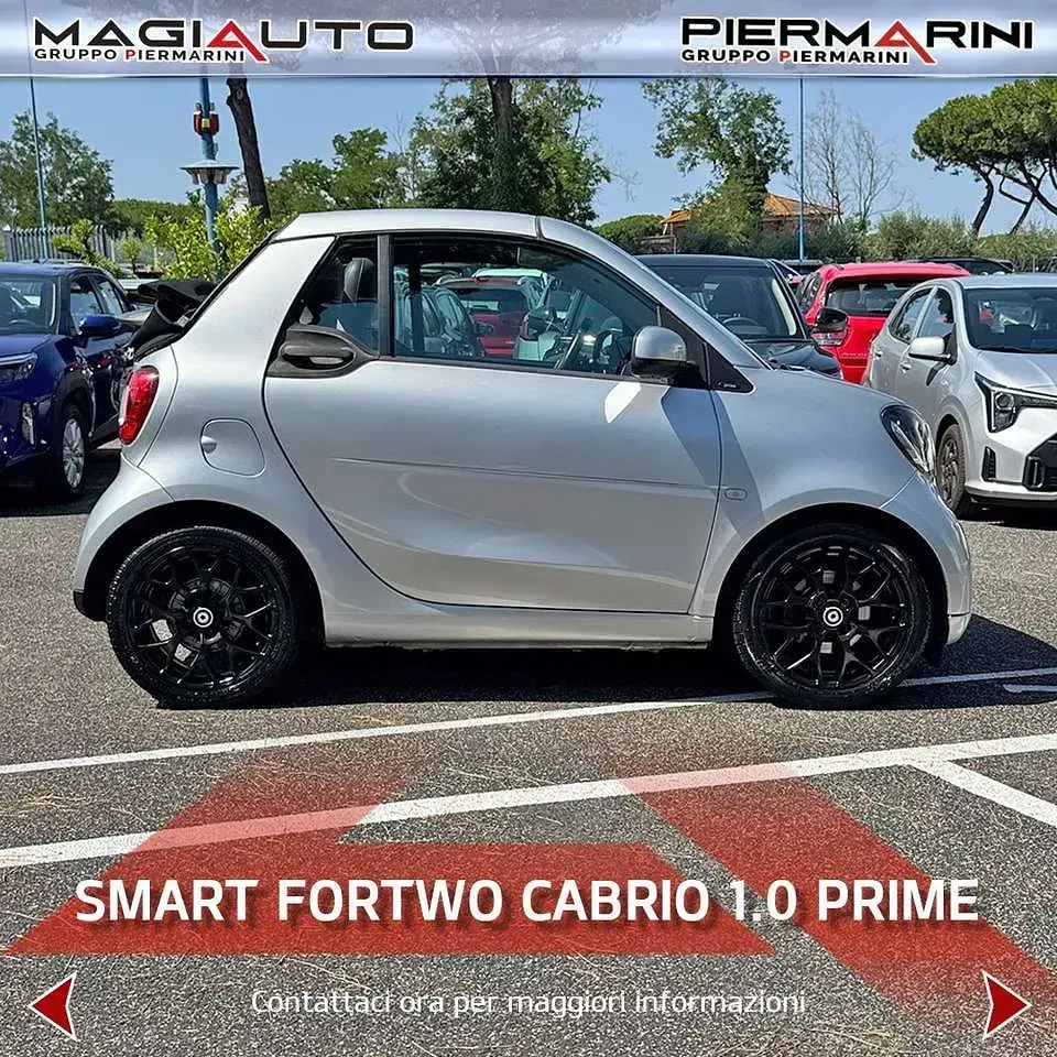 Usata Smart ForTwo Cabrio Prime 71 CV (52 kW) 2016 Grigio Cabrio