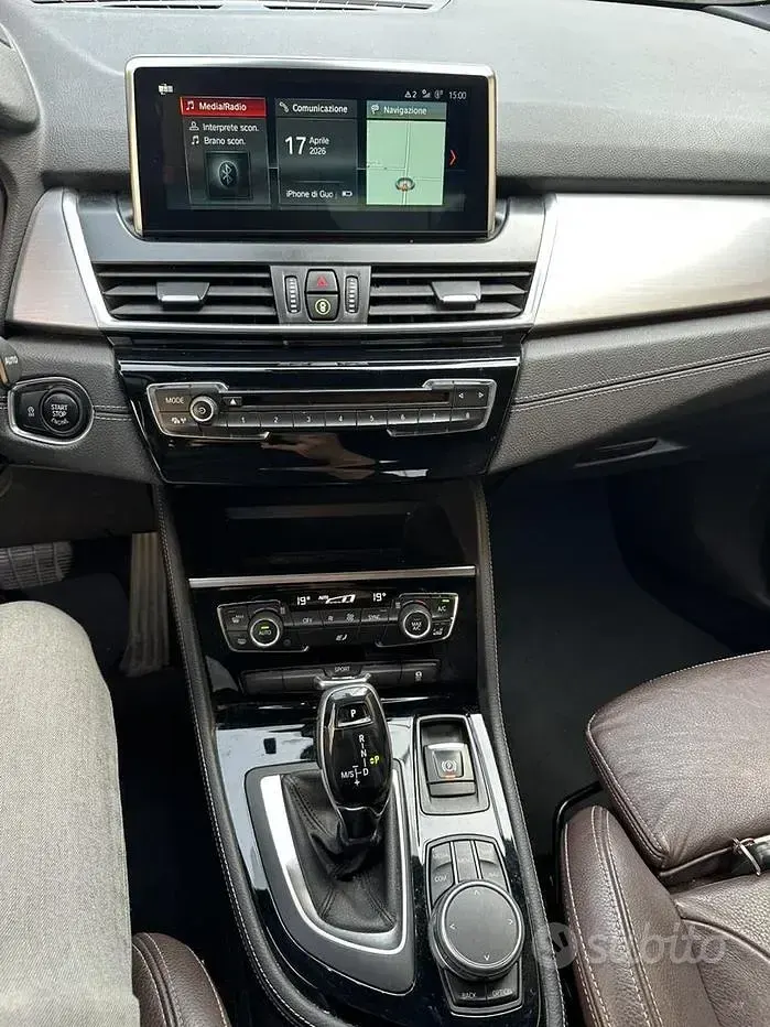 Usata BMW 218 Active Tourer Sport Line 95 CV (69 kW) 2018 Bianco Monovolume