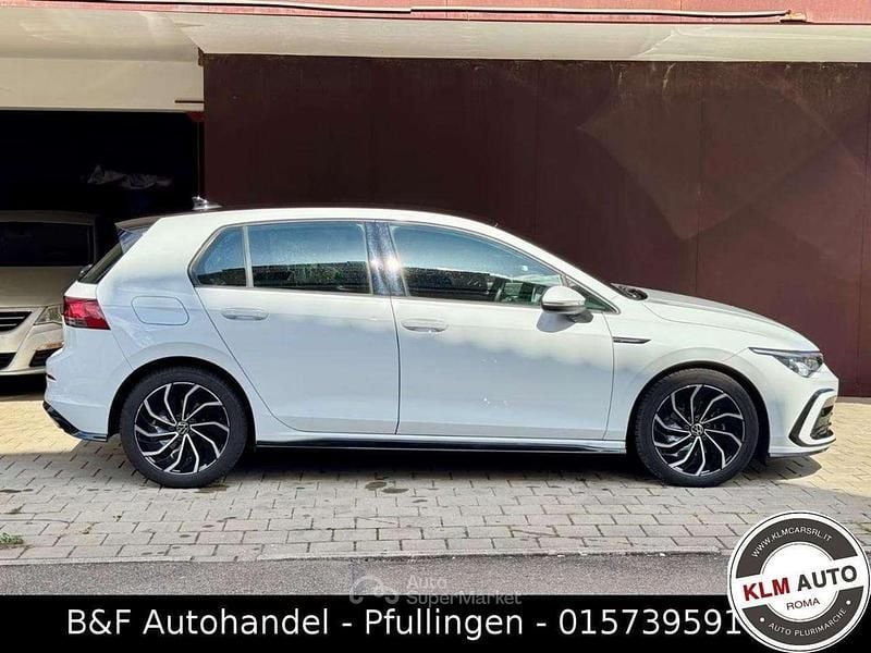 Usata VW Golf VII R-line Plus 150 CV (110 kW) 2020 Bianco Berlina