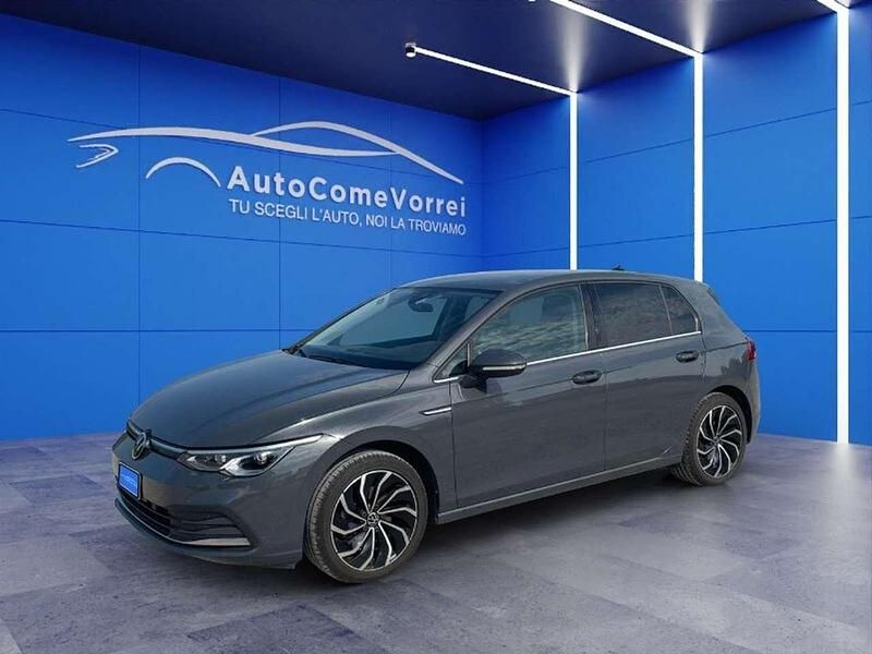 Usata VW Golf VIII Style 131 CV (96 kW) 2021 Grigio Berlina