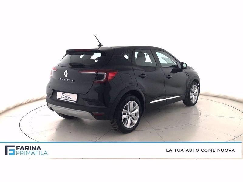 Usata Renault Captur Business 95 CV (69 kW) 2021 Nero SUV