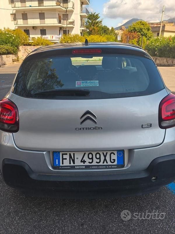 Usata Citroën C3 PureTech 82 CV (60 kW) 2018 Grigio Utilitaria