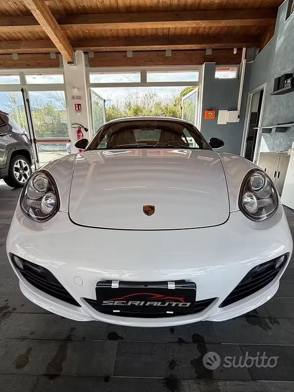 Usata Porsche Cayman 330 CV (242 kW) 2011 Bianco Coupé