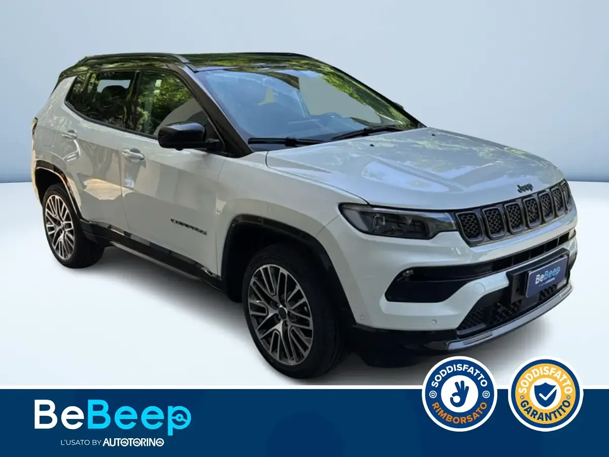 Usata Jeep Compass Summit 130 CV (95 kW) 2024 Bianco pastello SUV