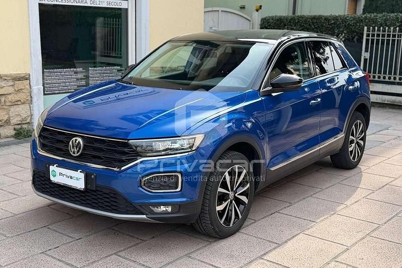 Usata VW T-Roc Advance 116 CV (85 kW) 2019 Blu SUV