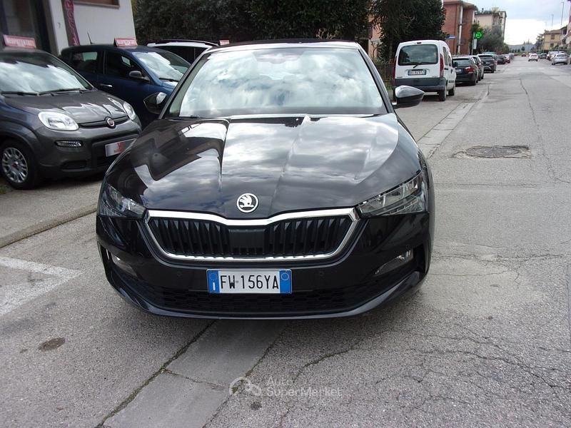 Usata Skoda Scala 116 CV (85 kW) 2019 Nero Utilitaria