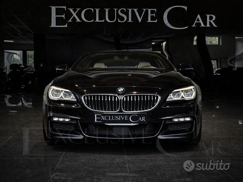 Usata BMW 640 M Sport 313 CV (230 kW) 2016 Nero Coupé