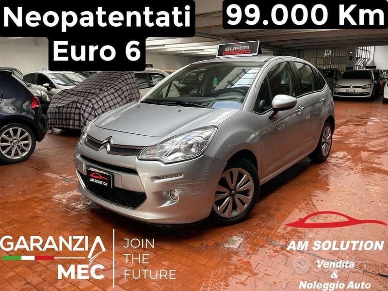 Argento Usata 2015 Citroën C3 Due volumi | 5950 € (Buon prezzo) - Immagine 1/4