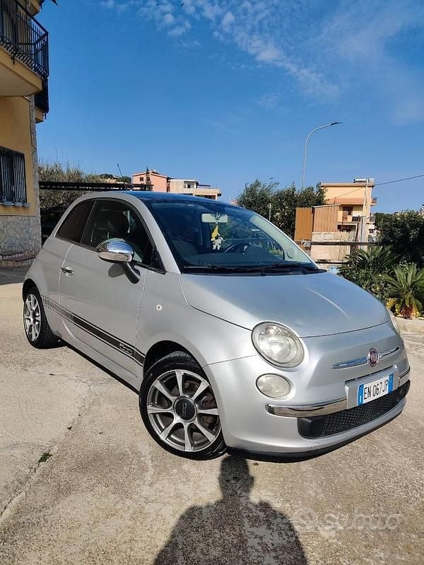 Usata Fiat 500 75 CV (55 kW) 2012 Grigio Utilitaria