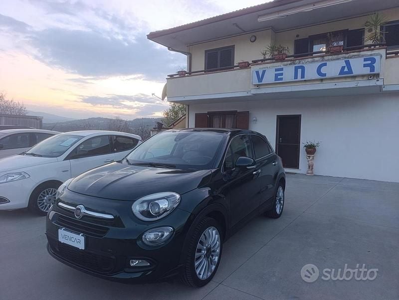 Usata Fiat 500X Lounge 120 CV (88 kW) 2016 Verde SUV