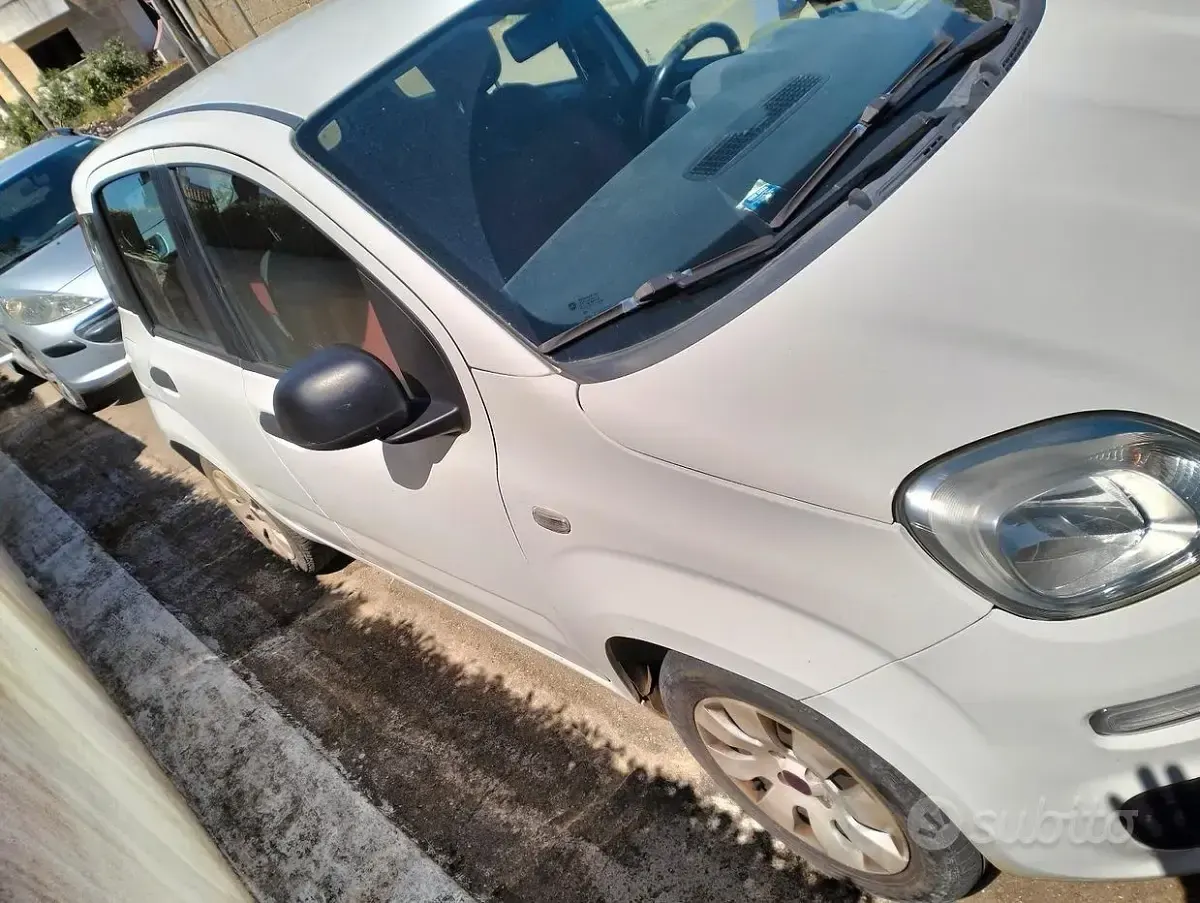 Begagnad Fiat Panda 75 HK (55 kW) 2015 Vit Halvkombi