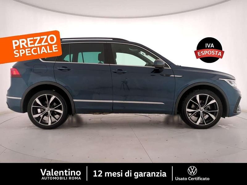 Usata VW Tiguan R-line 150 CV (110 kW) 2023 Blu/azzurro SUV